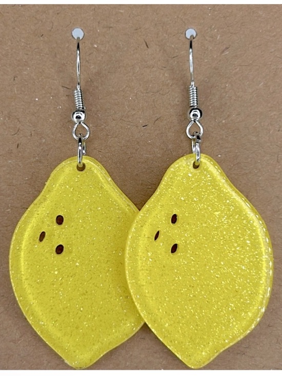 Fashion Jewelry Jewelry - Acrylic Lemon Earrings Cute Summer